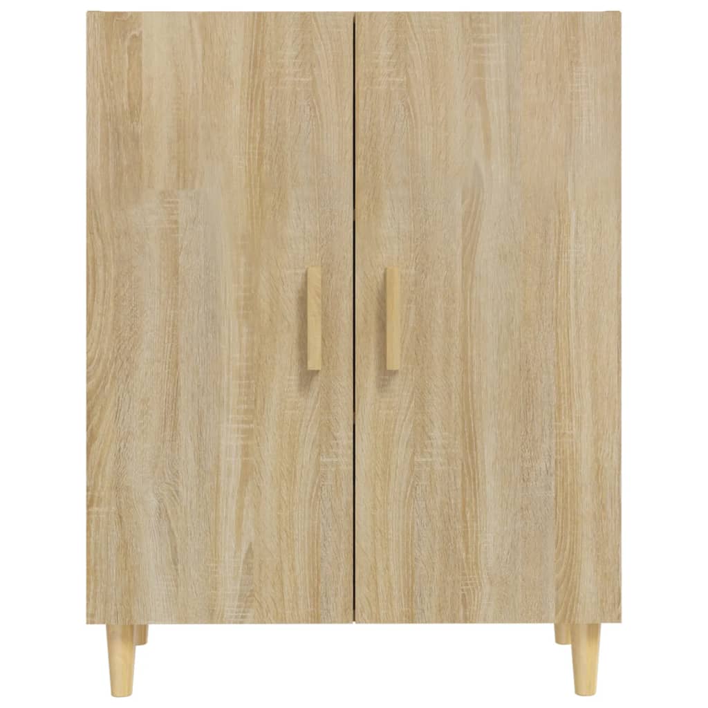skænk 70x34x90 cm konstrueret træ sonoma-eg