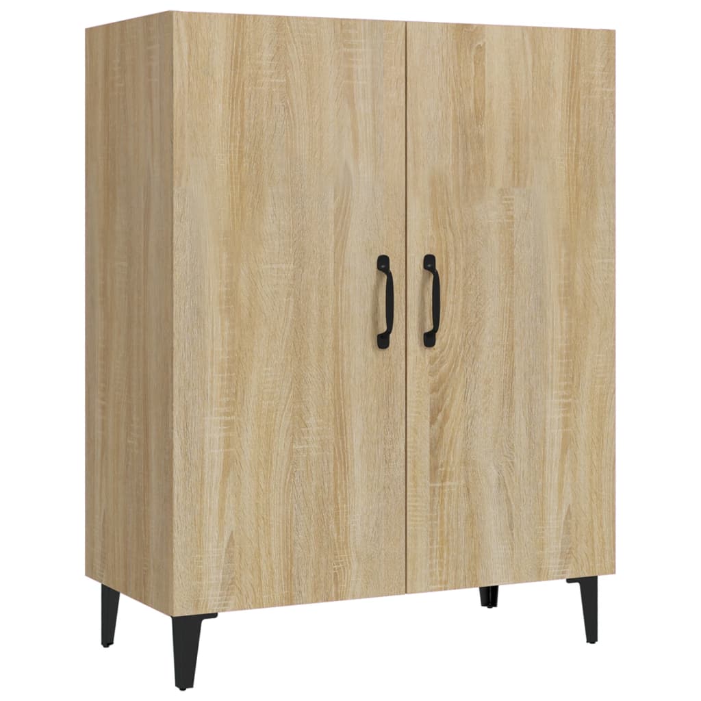 skænk 70x34x90 cm konstrueret træ sonoma-eg