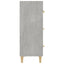 skænk 70x34x90 cm konstrueret træ betongrå