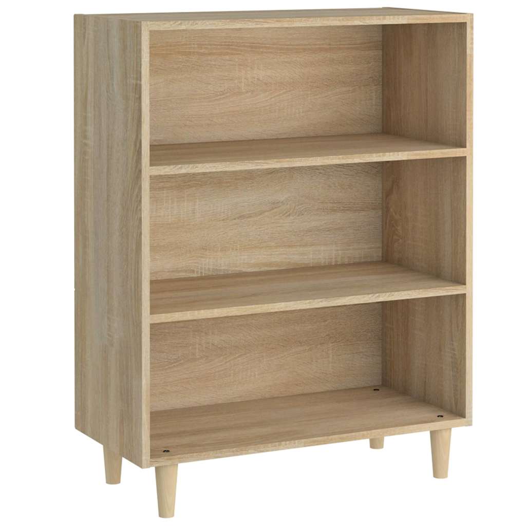 skænk 69,5x32,5x90 cm konstrueret træ sonoma-eg