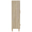 skab 70x31x115 cm konstrueret træ sonoma-eg