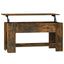 sofabord 101x49x52 cm konstrueret træ røget egetræsfarve