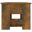 sofabord 79x49x41 cm konstrueret træ røget egetræ