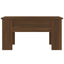 sofabord 79x49x41 cm konstrueret træ brun egetræsfarve