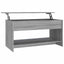 sofabord 102x50x52,5 cm konstrueret træ grå sonoma-eg