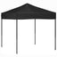 foldbart festtelt 2x2 m sort