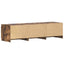 tv-bord 140x40x35,5 cm konstrueret træ røget egetræsfinish