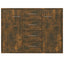 skænk 88x30x65 cm konstrueret træ røget egetræsfarve