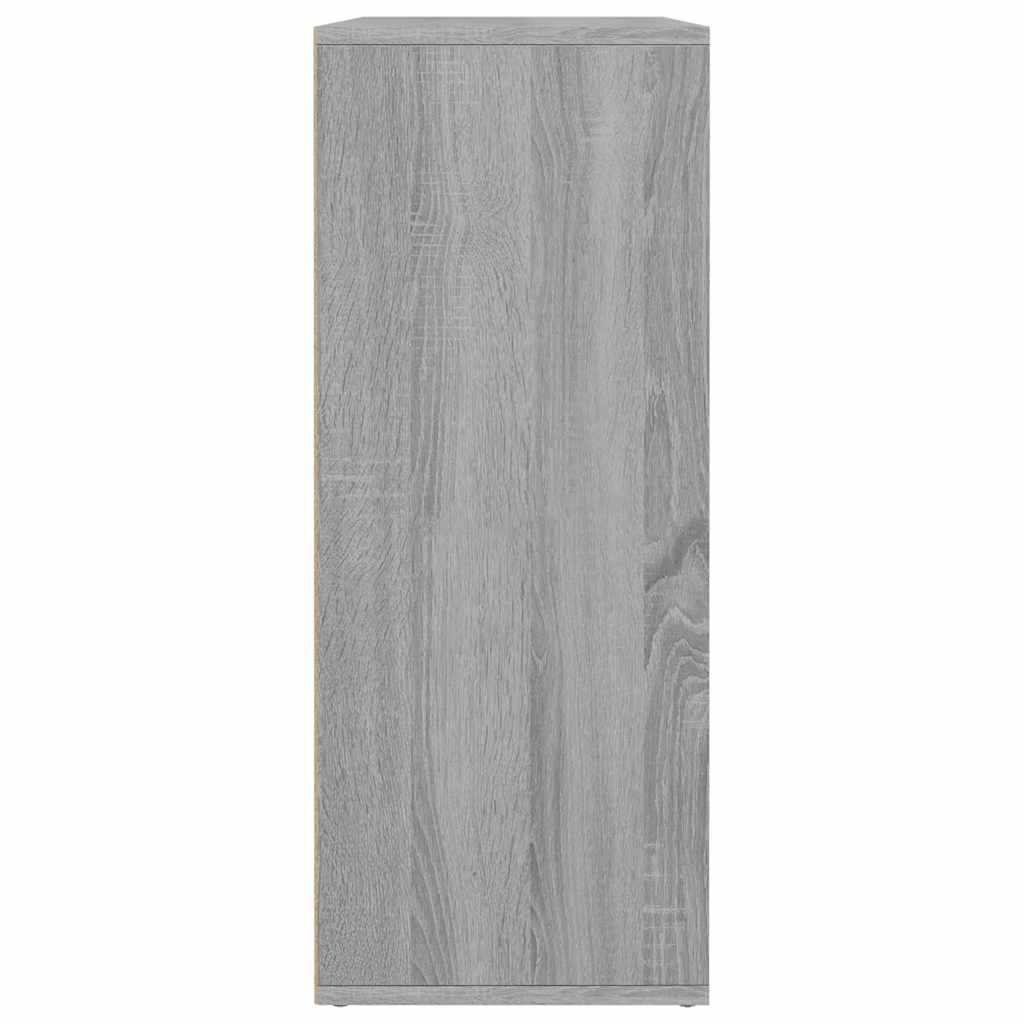 skænk 60x30x75 cm konstrueret træ grå sonoma-eg