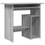 skrivebord 80x45x74 cm konstrueret træ grå sonoma-eg