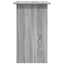 skrivebord 80x45x74 cm konstrueret træ grå sonoma-eg