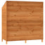 haveskur 102x52x112 cm massivt fyrretræ brun
