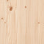 sengeramme 75x190 cm massivt træ