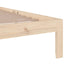 sengeramme 90x190 cm massivt træ