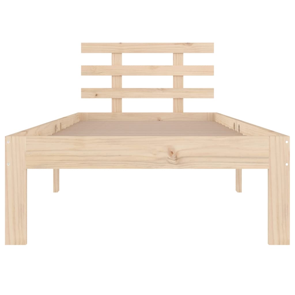 sengeramme 100x200 cm massivt fyrretræ