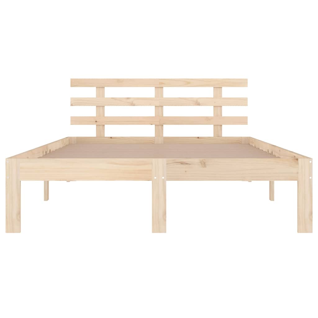 sengeramme 180x200 cm massivt fyrretræ