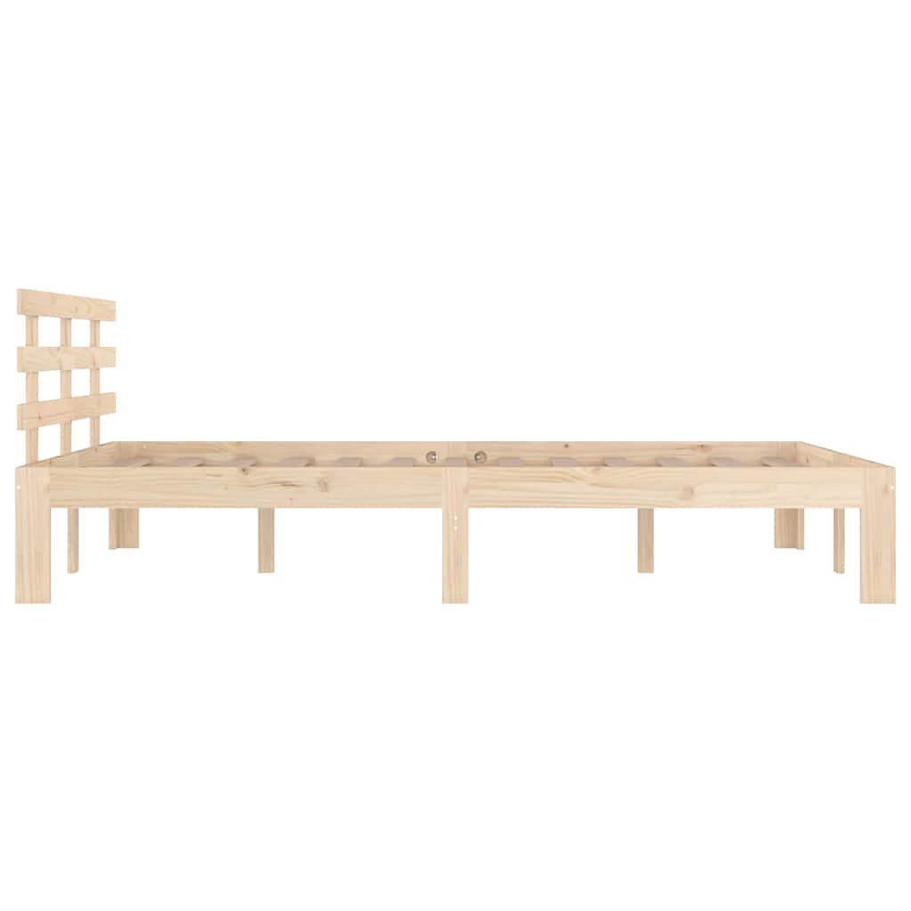 sengeramme 180x200 cm massivt fyrretræ
