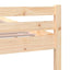 sengeramme 90x200 cm massivt træ
