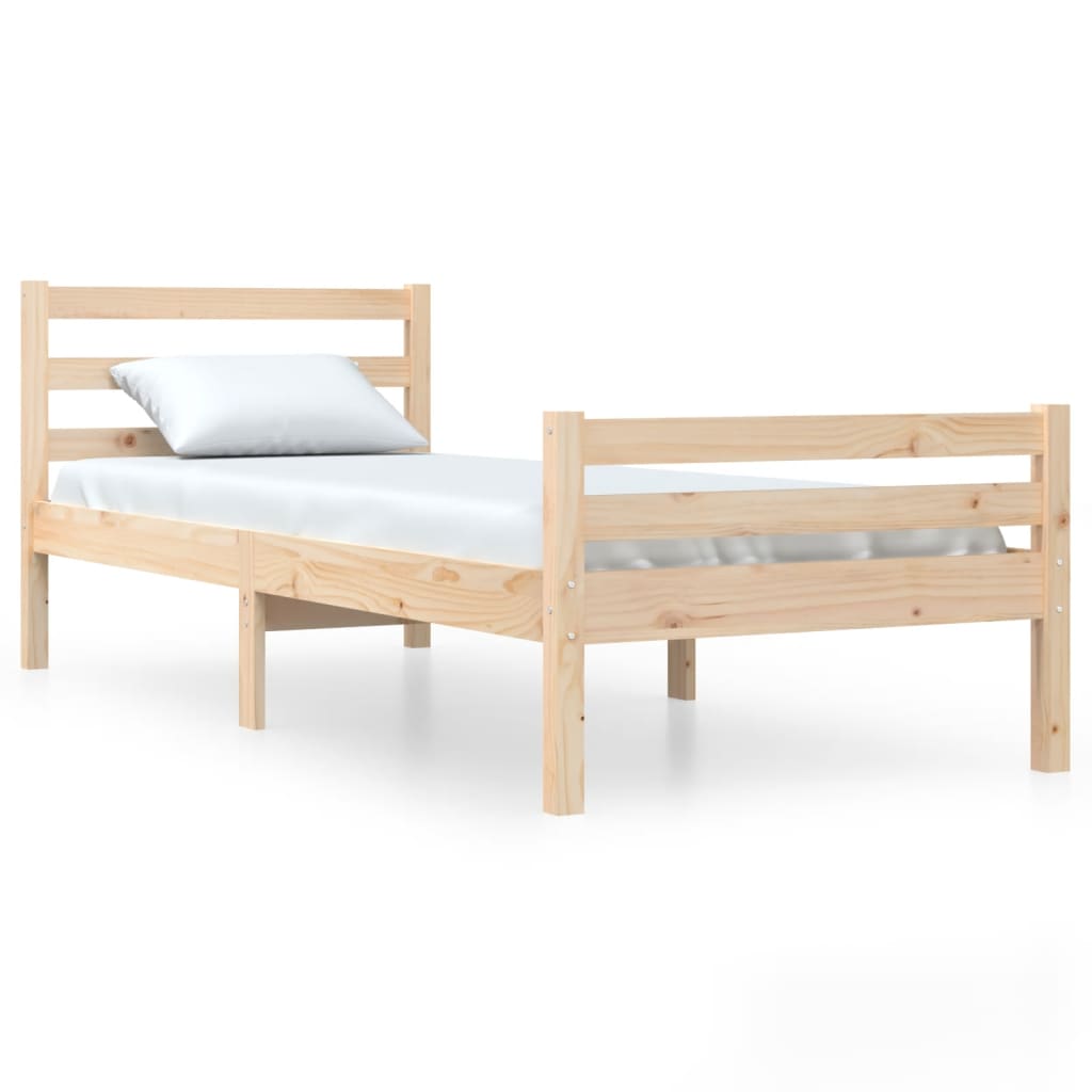 sengeramme 100x200 cm massivt træ