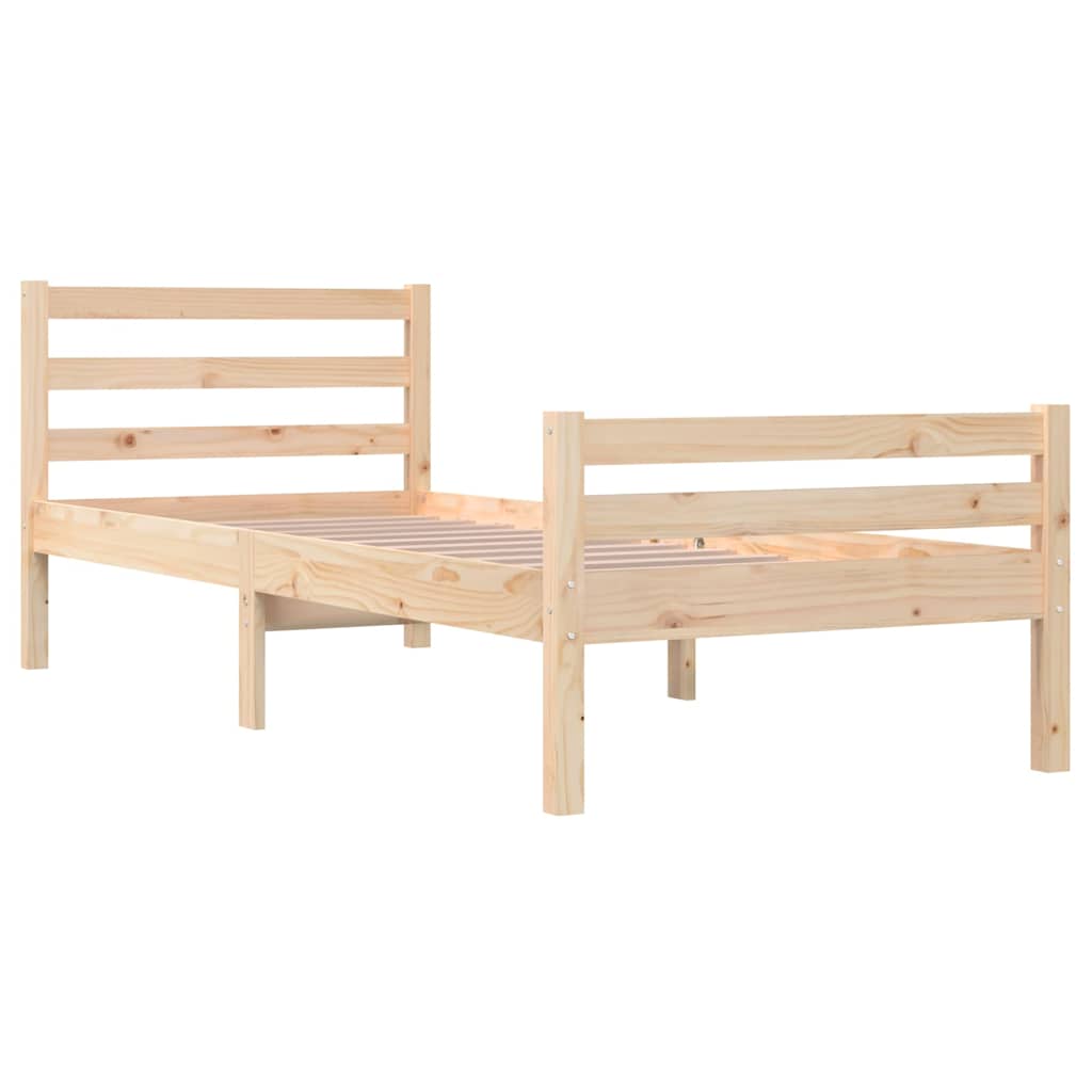 sengeramme 100x200 cm massivt træ