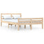 sengeramme 150x200 cm massivt træ