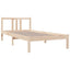 sengeramme 90x190 cm massivt træ