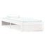 sengeramme 75x190 cm Small Single massivt træ hvid