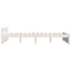 sengeramme 120x190 cm Small Double massivt træ hvid