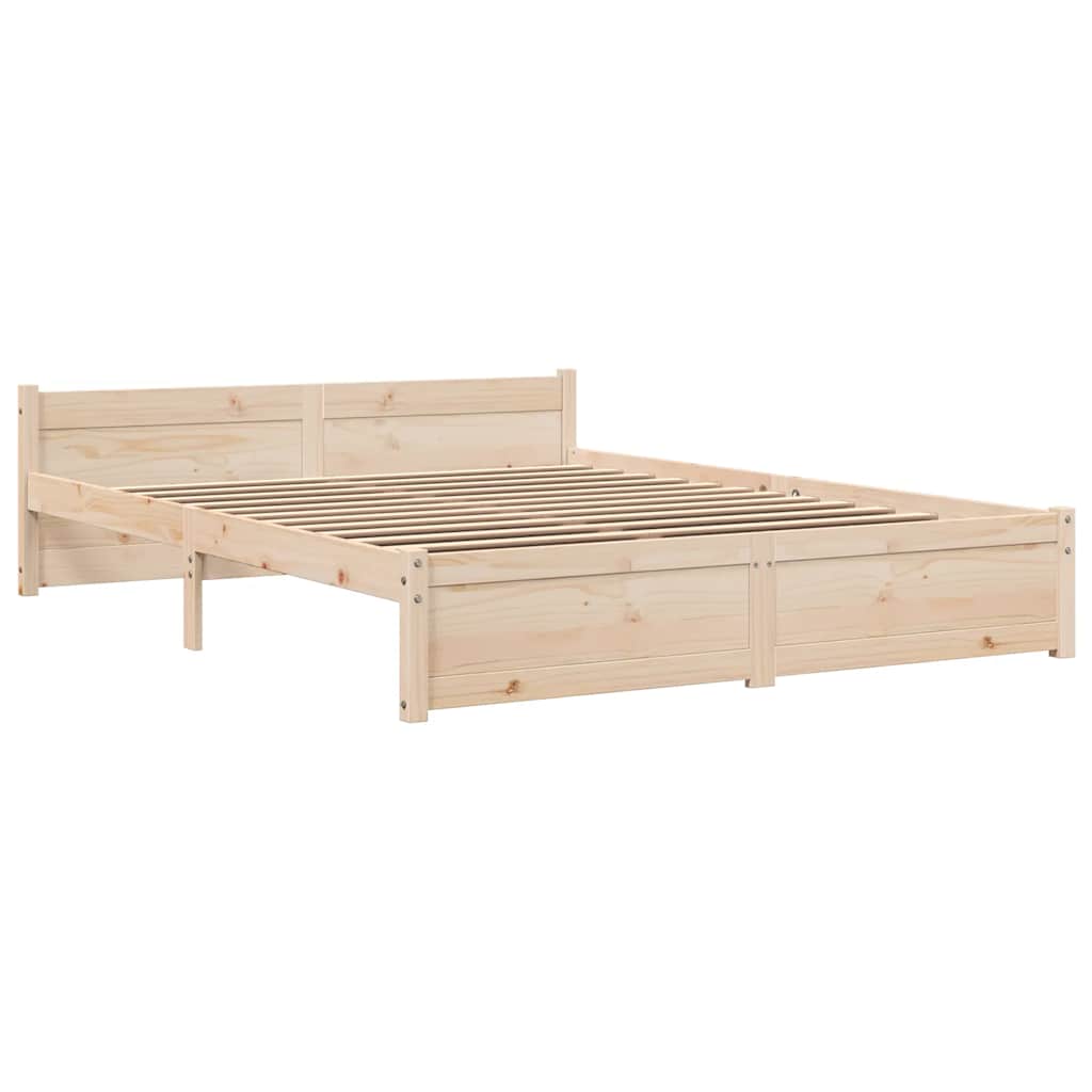 sengeramme 140x190 cm massivt træ