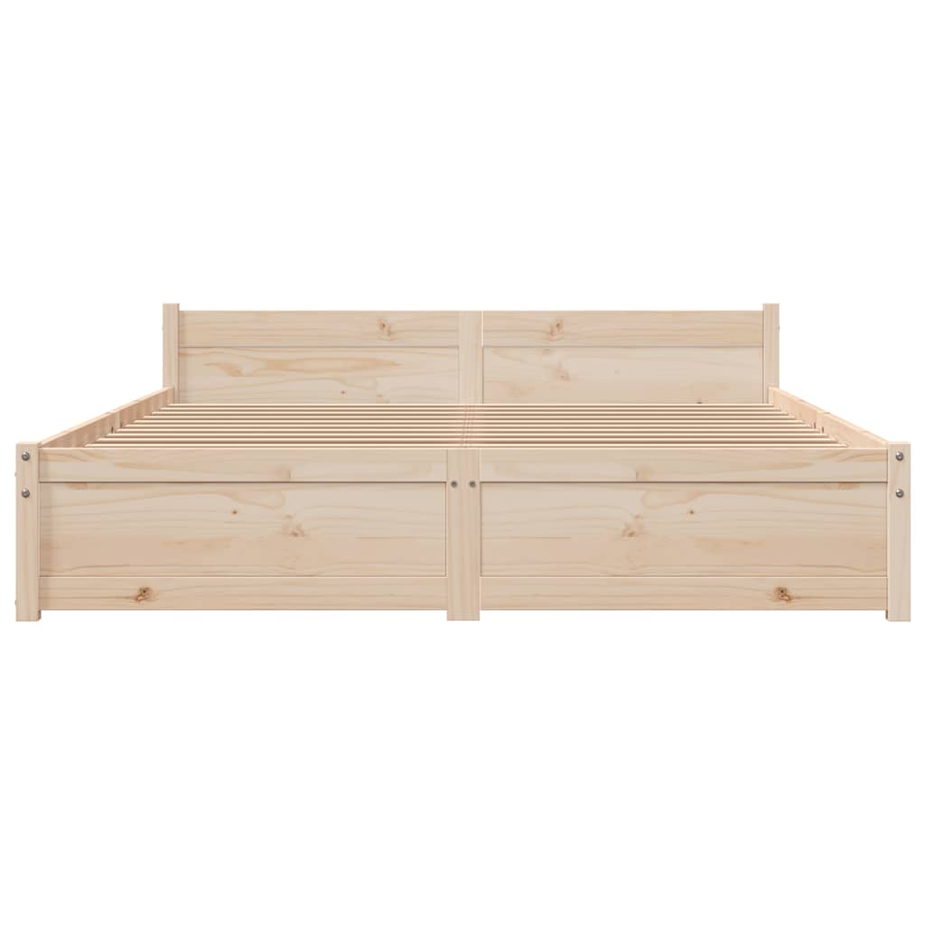 sengeramme 140x190 cm massivt træ