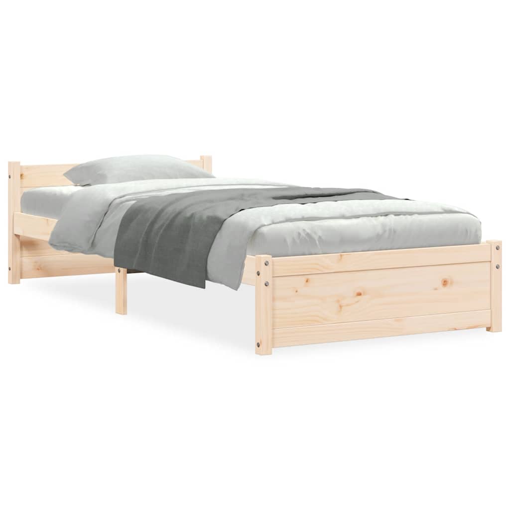 sengeramme 90x200 cm massivt træ