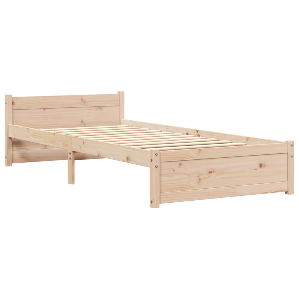sengeramme 90x200 cm massivt træ