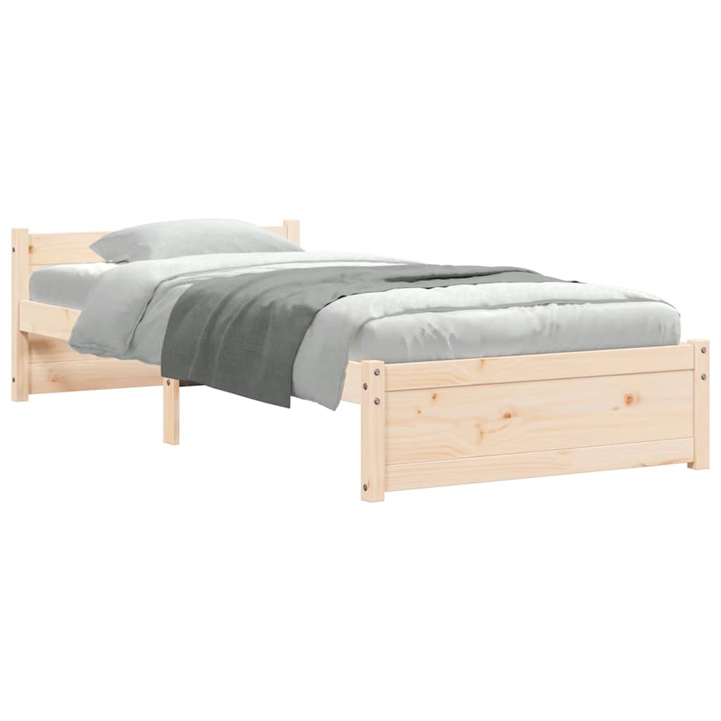 sengeramme 90x200 cm massivt træ