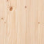 sengeramme uden madras 140x200 cm massivt træ