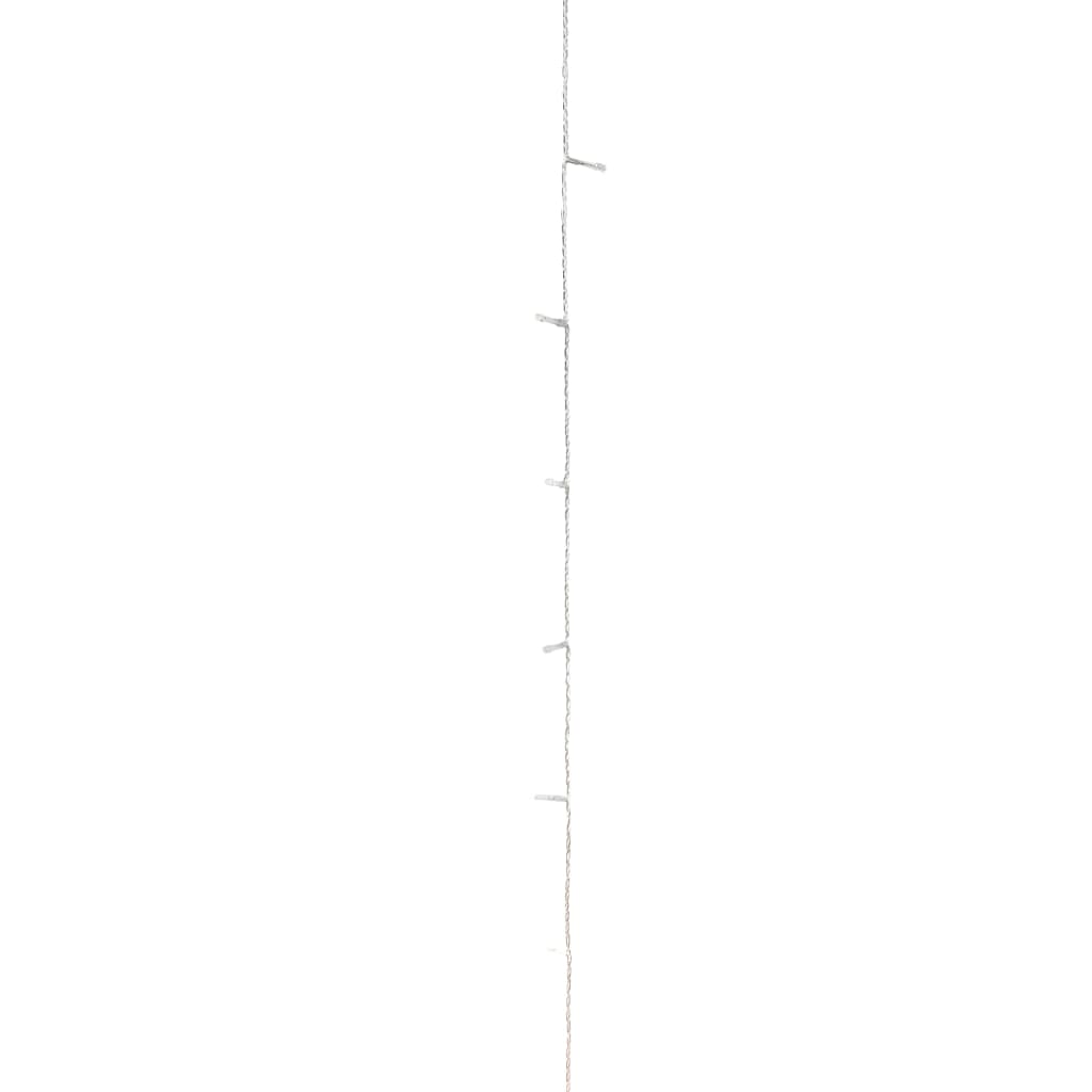 LED-lyskæde med 400 LED'er 40 m PVC varm hvid