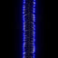LED-lyskæde 1000 LED'er PVC blåt lys