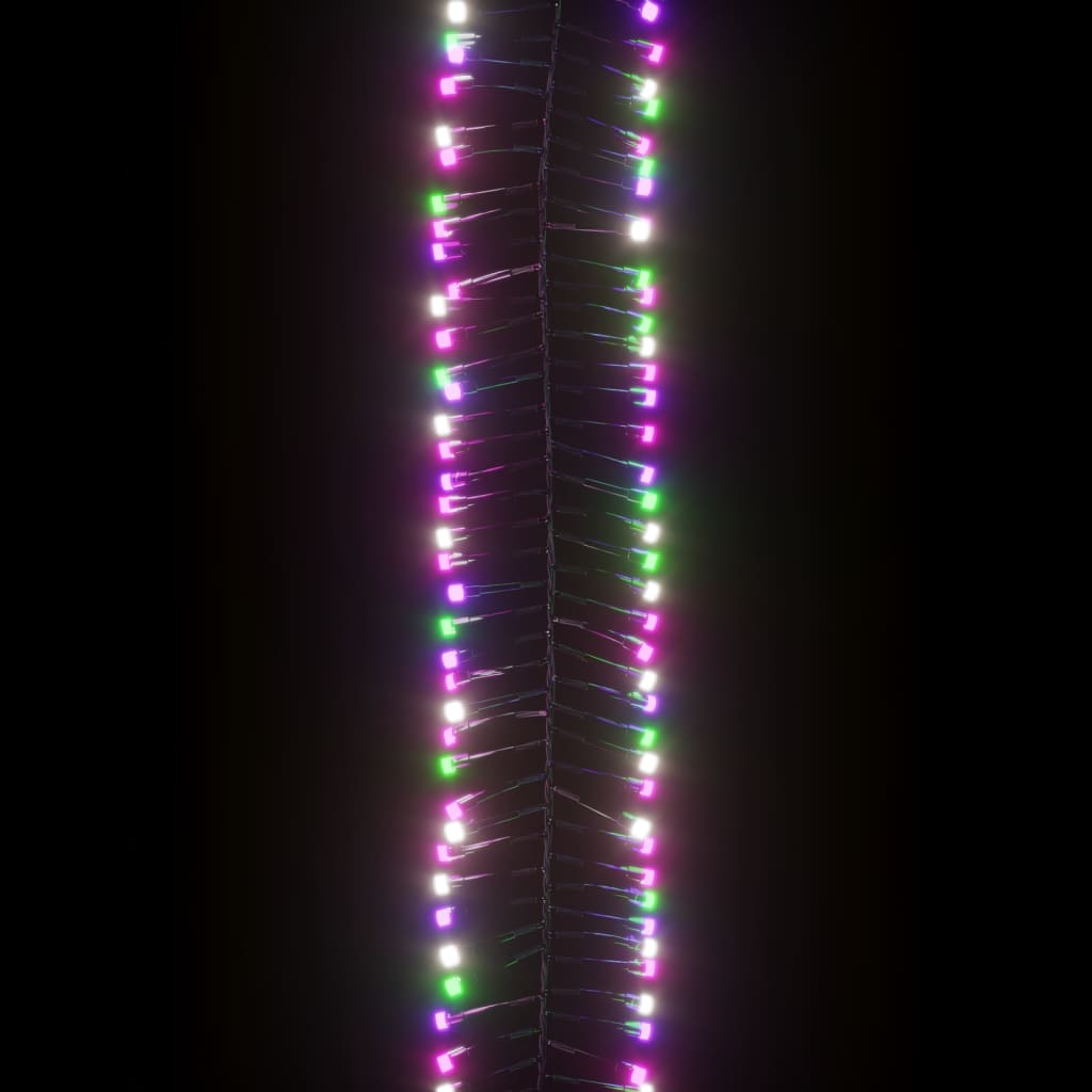 LED-lyskæde 2000 LED'er PVC pastelfarvet lys