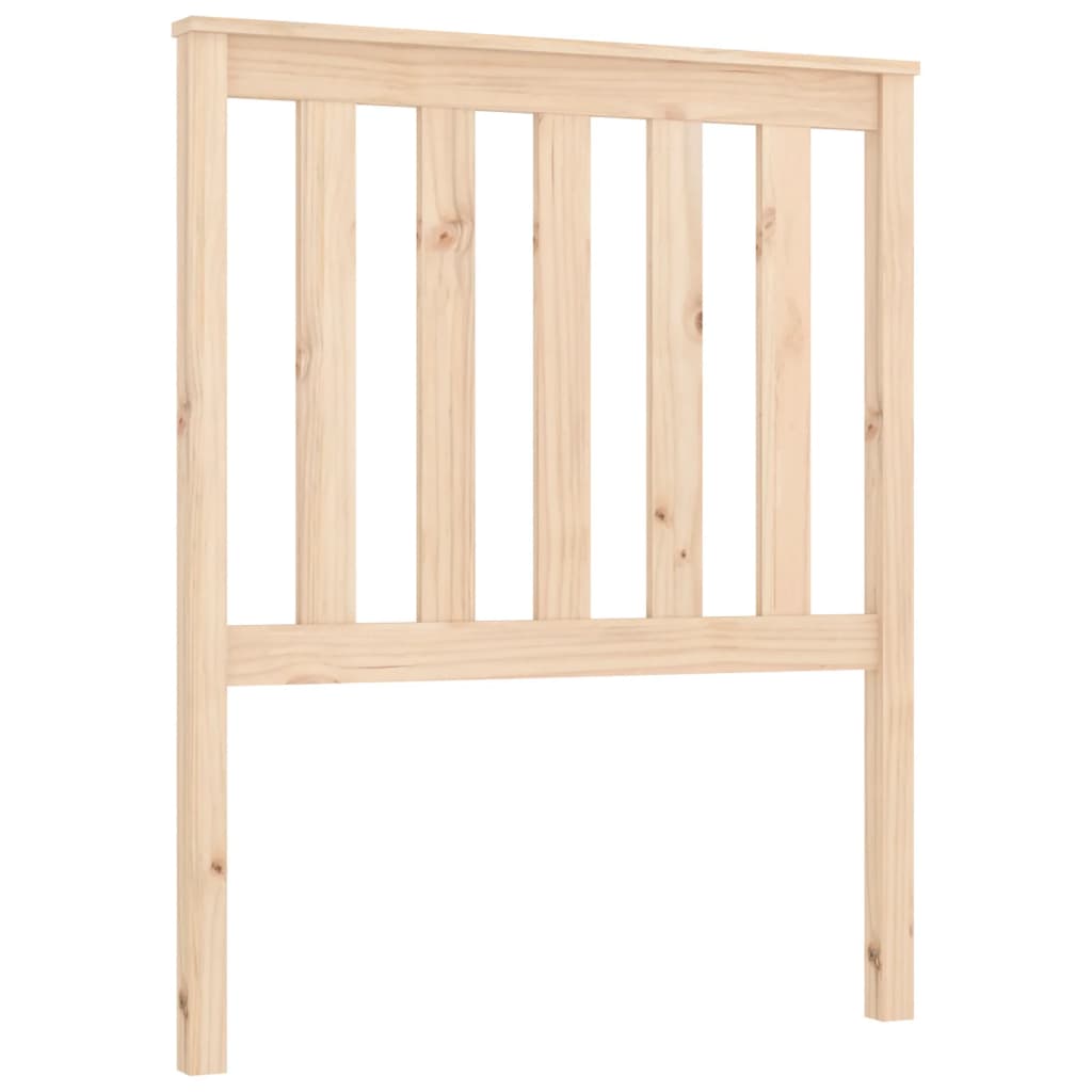 sengegærde 81x6x101 cm massivt fyrretræ