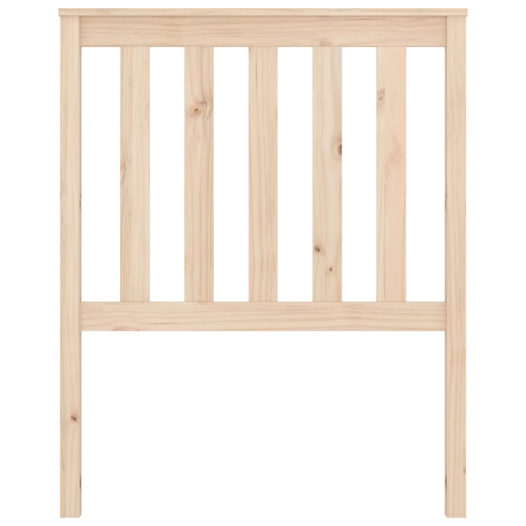 sengegærde 81x6x101 cm massivt fyrretræ