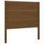 sengegærde 81x4x100 cm massivt fyrretræ gyldenbrun