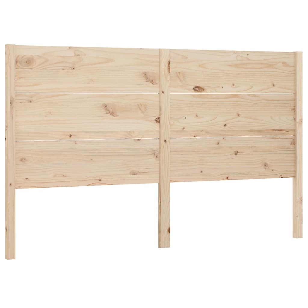sengegærde 166x4x100 cm massivt fyrretræ