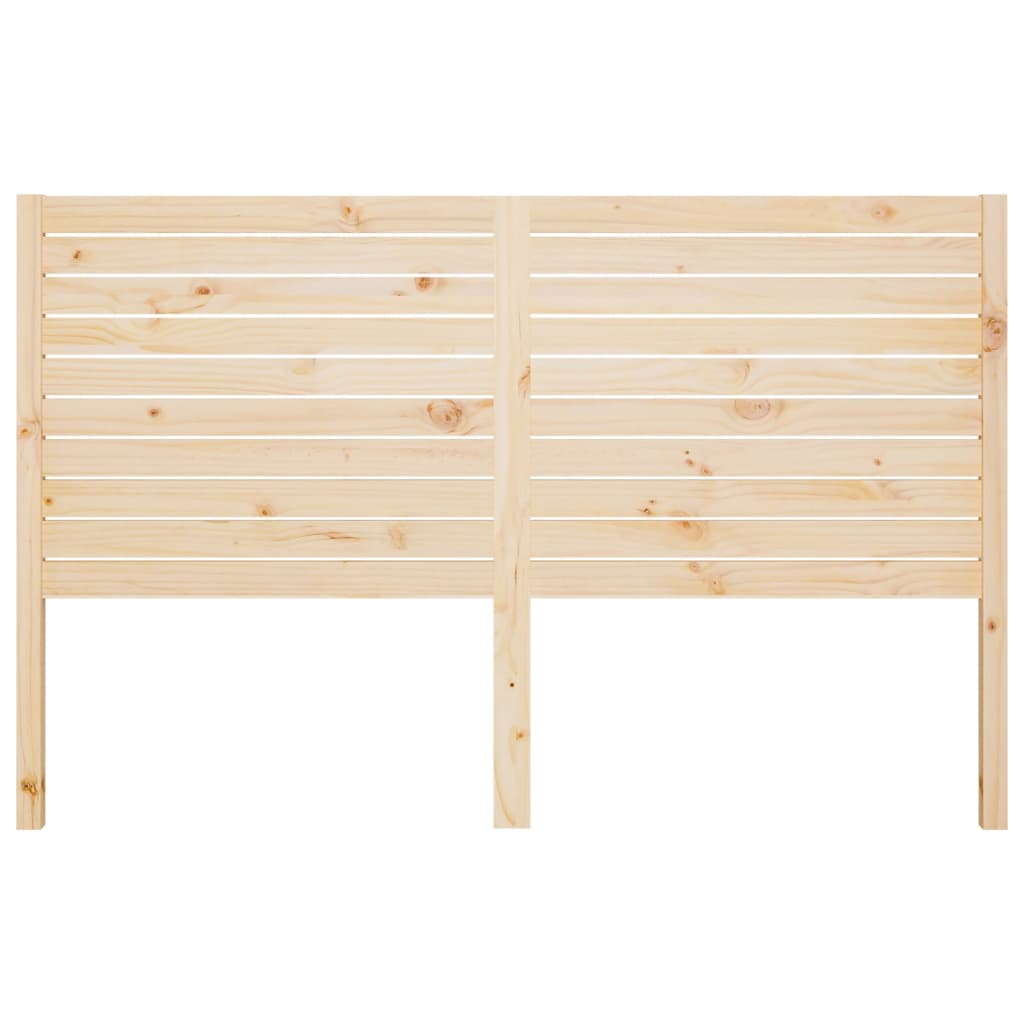 sengegærde 126x4x100 cm massivt fyrretræ