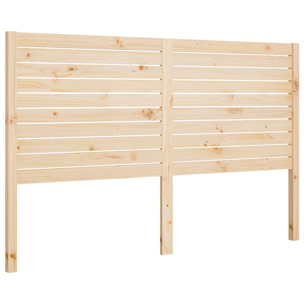 sengegærde 156x4x100 cm massivt fyrretræ