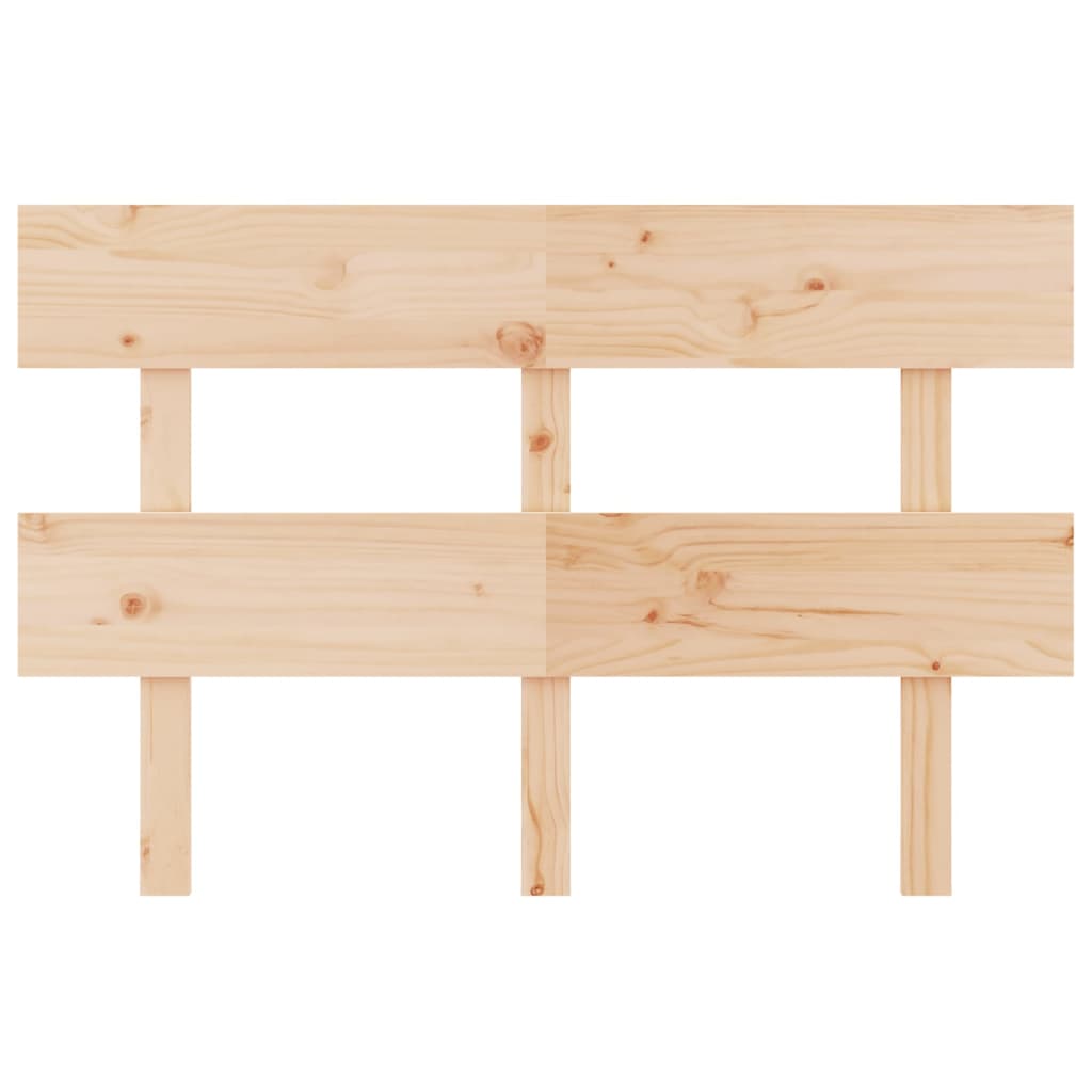 sengegærde 144x3x81 cm massivt fyrretræ