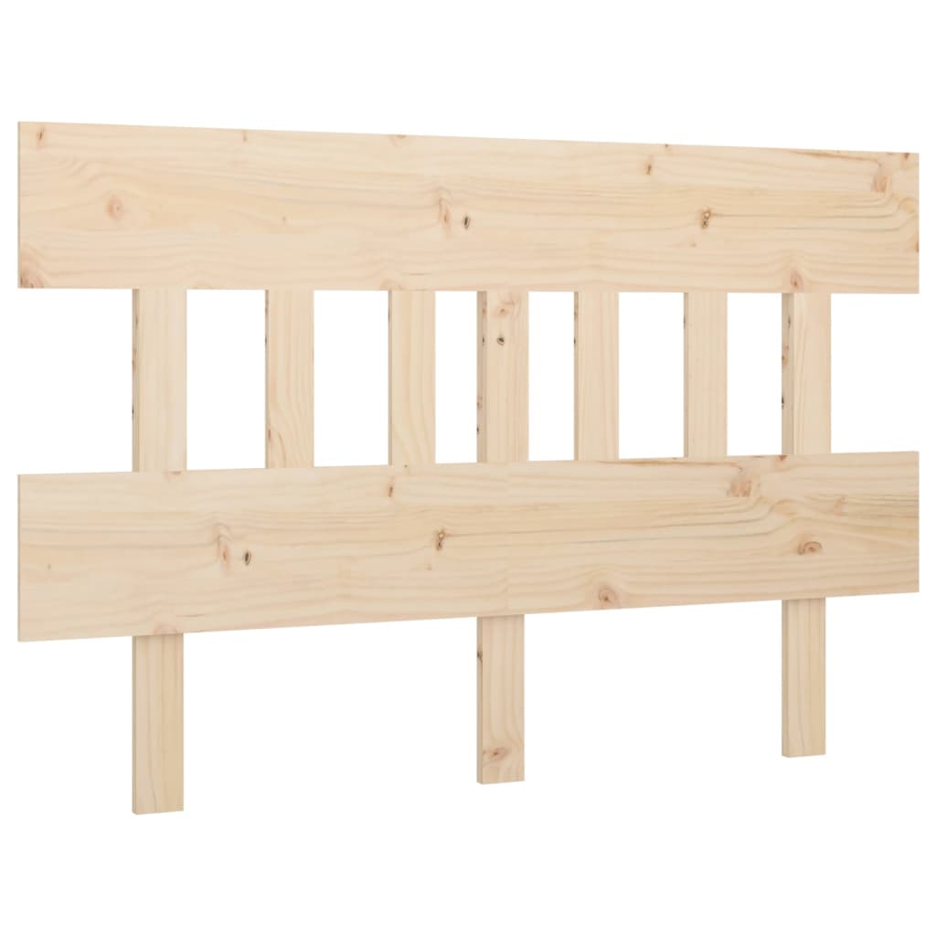 sengegærde 143,5x3x81 cm massivt fyrretræ