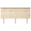 sengegærde 154x6x82,5 cm massivt fyrretræ