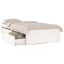 sengeramme med skuffer 75x190 cm Small Single hvid