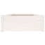 sengeramme med skuffer 75x190 cm Small Single hvid