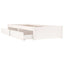 sengeramme med skuffer 75x190 cm Small Single hvid
