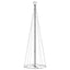 kegleformet juletræ 310 LED'er 100x300 cm varm hvid